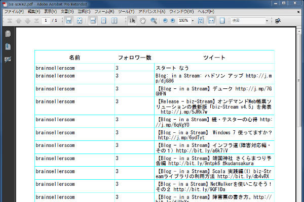 作成したPDF