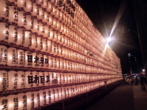 10/07/15 靖国神社みたま祭り内苑提灯