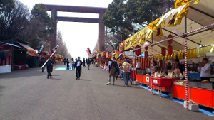 2012/03/30 靖国神社外苑の露店