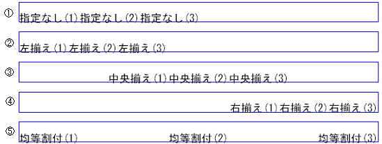 GroupAlignmentサンプル2