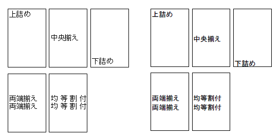 テキストボックスの設定