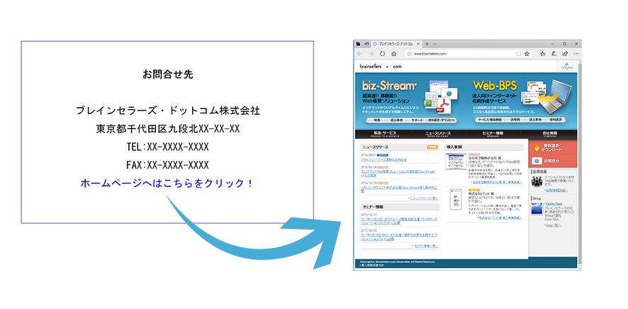 LinkLabelサンプル1